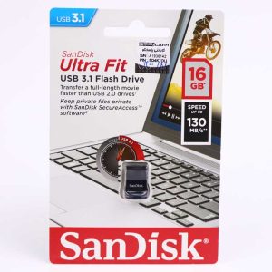 فلش مموری سن دیسک مدل Ultra Fit ظرفیت 16 گیگابایت