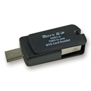 رابط OTG رم ریدر card reader MicroSD-to-USB2 C&Q