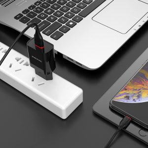 شارژر دیواری بروفون Borofone BA20A Single Port Charger 2.1A